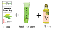 Refreshing Wasabi Flavored Sauce