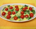 Cherry Tomato Cheese Bake